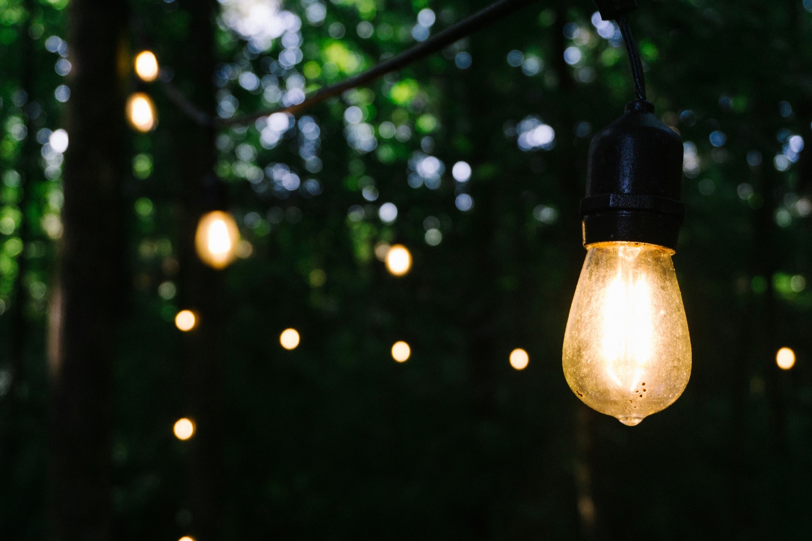 Example of landscape & outdoor lighting